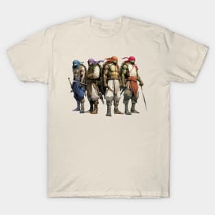 THE 4 NINJA TURTLES OF THE DESERT T-Shirt